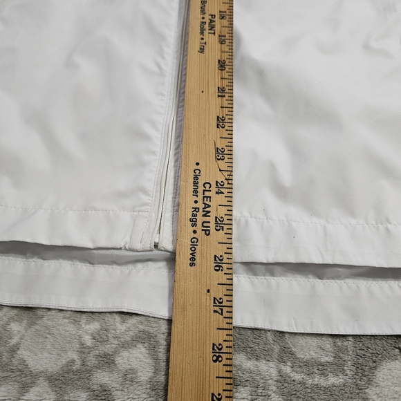 Footjoy FJ Women's X-Large Full-Zip Windbreaker Golf Jacket Purple/White Pockets - Picture 6 of 6